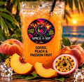 Sorrel peach & passion fruit